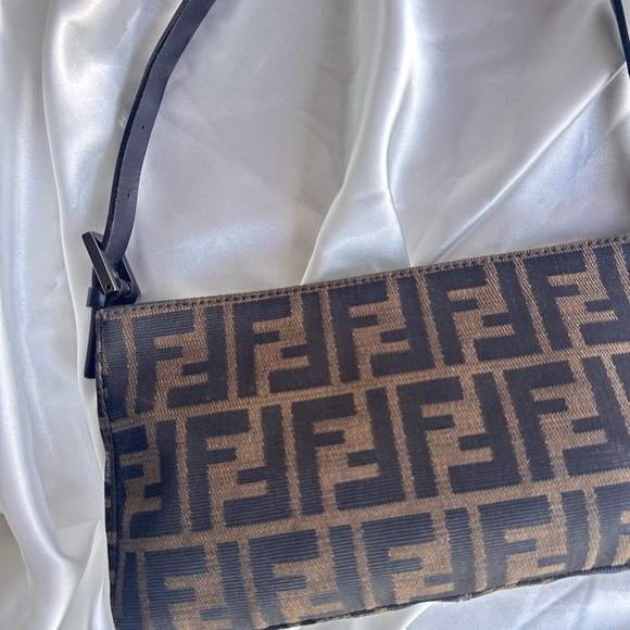 Vintage FENDI zucca mini baguette. - Picture 4 of 14